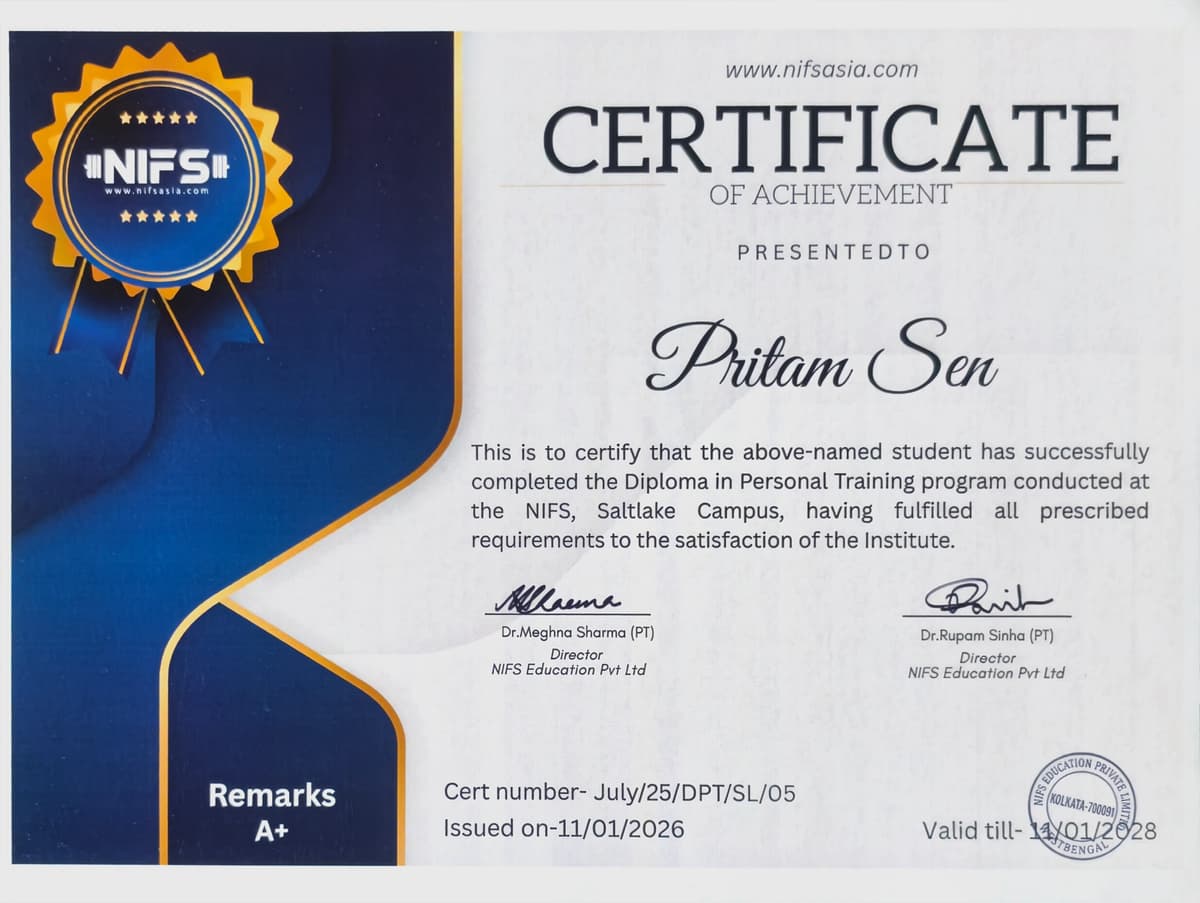 Diploma in Personal Training